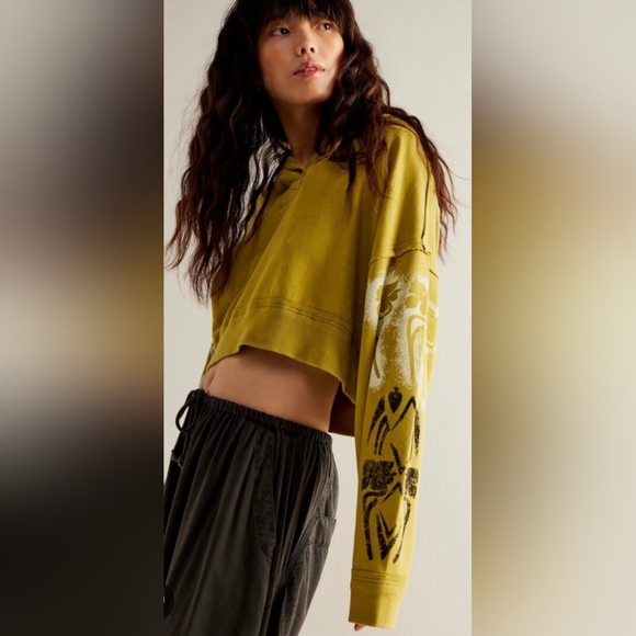 🌟 NWOT 🌟Free People Love Again Hoodie - Picture 1 of 3